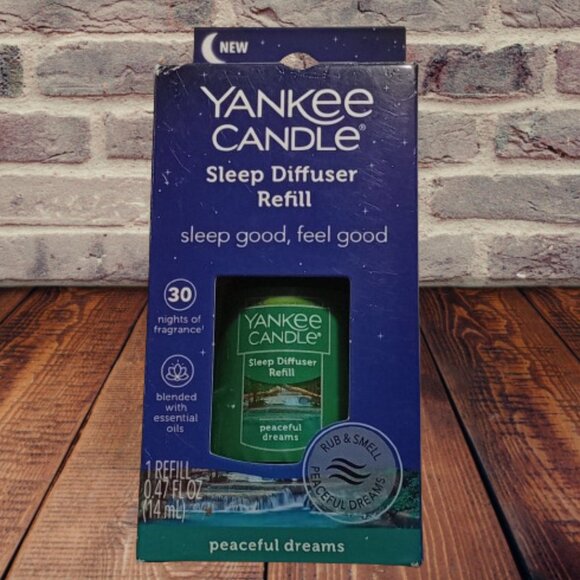 Yankee Candle Sleep Diffuser Refill Peaceful Dreams - Picture 1 of 6